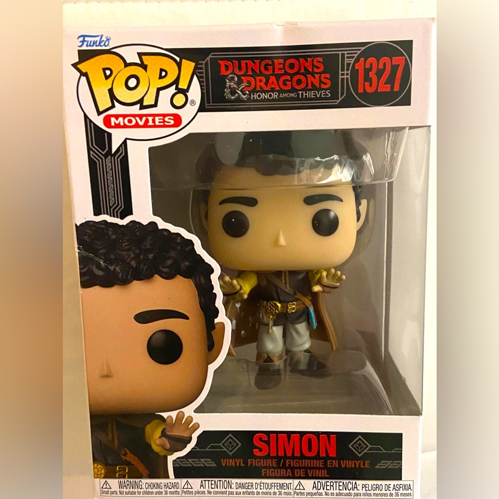 Funko POP! Movies Dungeons & Dragons Honor Among Thieves Figure Simon #1327 Flaw